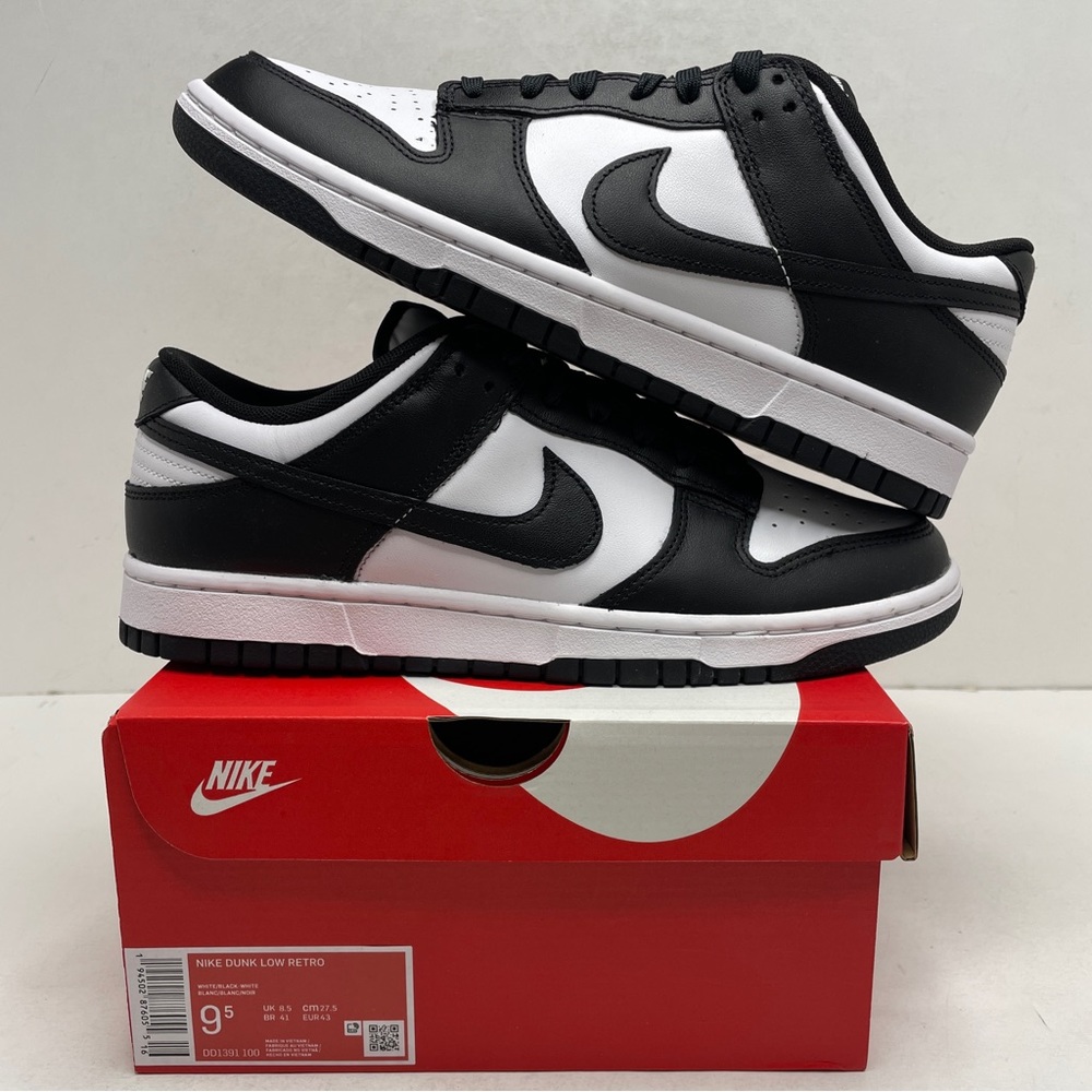 Nike Dunk Low Retro “Panda/Black White” 2022 - Picture 1 of 4